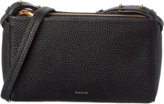 Vince Smyrna Wos Top Zip Leather Crossbody