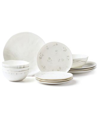 Lenox Oyster Bay 12Pc Dinnerware Set