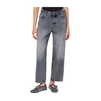 Haikure Straight Fit Jeans, female, Gray, W24, Regolare Betty Jeans