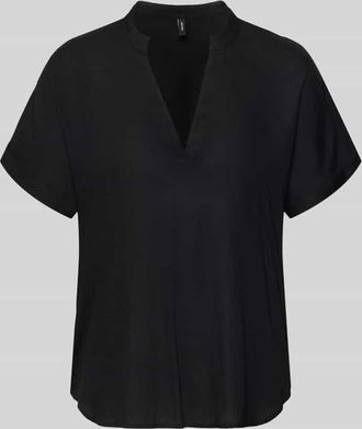 Vero Moda Relaxed Fit Blusenshirt aus reiner Viskose Modell BEAUTY in Black, Gr&ouml;&szlig;e XS