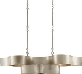 Currey & Company Grand Lotus Oval Chandelier