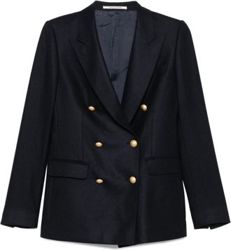 Tagliatore Blue Double-breasted Jacket