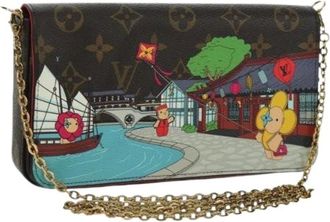 Louis Vuitton Pre-owned Cross Body Bags, female, Multicolor, Size: ONE SIZE Pre-owned Vintage Monogram Shoulder Bag