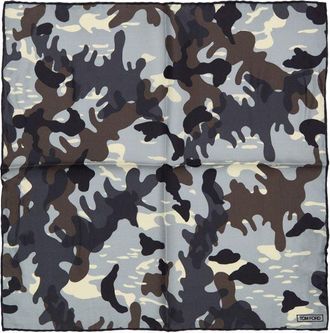 Tom Ford Grijze Zijden Pochet