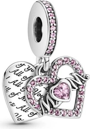 Pandora Mum Heart Sterling Silver Dangle