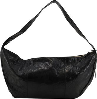 Ibeliv Clip Schoudertas - Dames - Schoudertassen - Zwart - ONE Size - Leer - Tassen