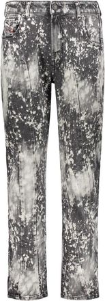 Diesel Slim Modern Jeans - Dames - Regular Fit Jeans - Grijs - W27 - Katoen - Jeans