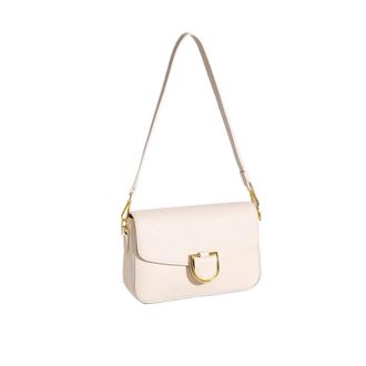 Generic Compatible For Women Leather Handbag Ladies Shoulder Crossbody Bag Tote Bags(Beige)