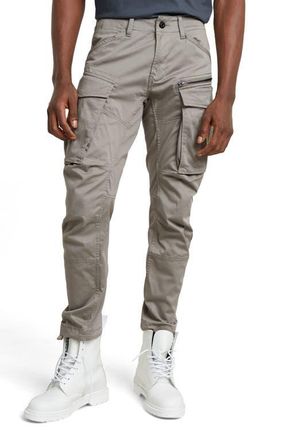 G-Star Rovik Tapered Fit Cargo Pants in Elephant Skin at Nordstrom, Size 32 X 32
