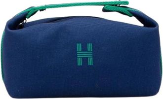 Herm&egrave;s Pre-owned Bags, female, Blue, Size: ONE SIZE Pre-owned Bride-A-Brac