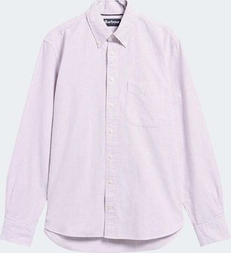 Barbour AUTHENTIC STRIPED OXFORDSHIRT Size: XXL, colour: RED