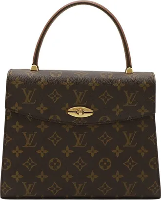 Louis Vuitton Monogram Malletier Handbag (Authentic Pre-Loved)