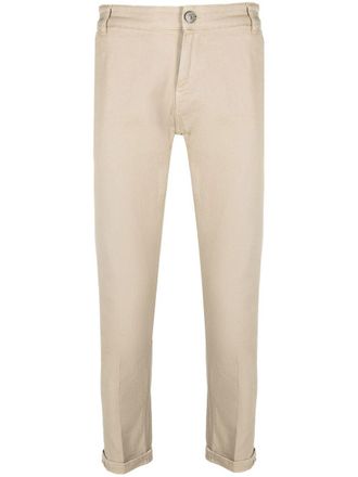 Pantaloni Torino mid-rise slim-fit jeans - men - Cotton/Elastane - 38 - Neutrals