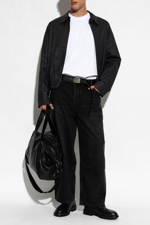 STUDIO NICHOLSON Paolo Jeans, Mens, Black