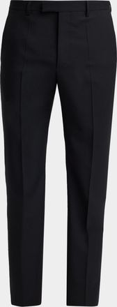 Valentino Garavani Men & apos;s Gabardine Straight-Leg Trousers