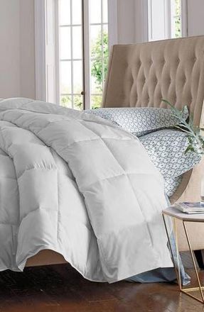 Luxury Home Solid White Microfiber Comforter at Nordstrom Rack, Size Full