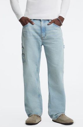 Guess G19 Cargo Jeans in Light Blue at Nordstrom, Size 31 X 32