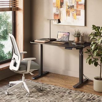Vicco Escritorio Elevate, Negro/antracita, 120 X 60 Cm 2 Motores, Vicco