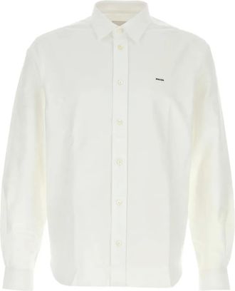 Prada Camicia con bottoni - Bianco