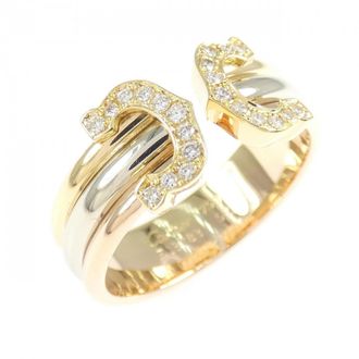 Cartier Yellow Gold (18K) Pink Gold (18K) White Gold (18K) Band Ring (Pre-Owned)