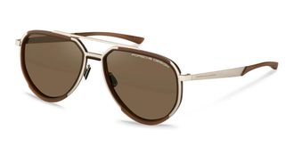 Porsche Design P8994 C171 Mens Sunglasses Brown Size 60
