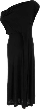 Co Black Jersey One Shoulder Dress
