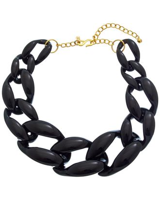 Kenneth Jay Lane 14K Plated Link Necklace