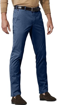 Meyer katoenen broek Meyer New York blauw