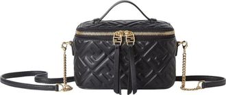 Fendi Vanity Bag - Dames - Handtassen - Zwart - ONE Size - Leer - Tassen