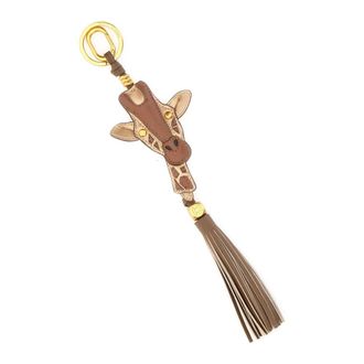 Gianni Chiarini Keyrings, female, Brown, Size: ONE SIZE Giraffe Charm Keyring