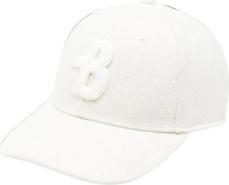 Ballantyne Logo-patch Baseball Cap - Heren - Petten - Wit - ONE Size - Accessoires