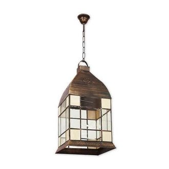 Fabrilamp Fabrilamp - Mi Lampara - Farol Peque&ntilde;o Mudejar 1lxe27 Beis (42x20x20)