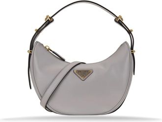 Prada Mujer, Bolsos, Gris, Talla: ONE Size