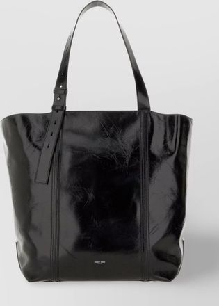 Golden Goose adjustable strap shoulder bag with high shine finish