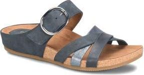 S&ouml;fft Genalyn Slide Sandal in Navy at Nordstrom Rack, Size 7.5