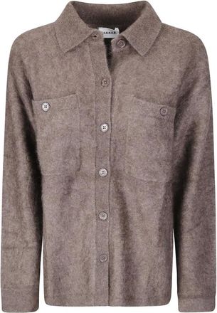 P.A.R.O.S.H. P.a.r.o.s.h., Truien & Vesten, Dames, Bruin, XS, Gebreide Cardigan