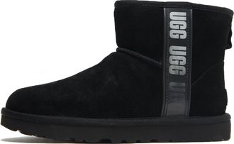 UGG (WMNS) UGG Classic Mini Side Logo II 1134962-BLK