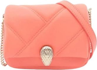 Bulgari Pre-owned Vintage Mini Schoudertas - Dames - Vintage Mini Tas - Roze - ONE Size - Leer - Vintage