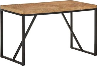 vidaXL Vidaxl - Dining Table 120x60x76 cm Solid Acacia and Mango Wood