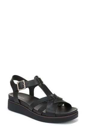 Life Stride Grandiose Platform Wedge Sandal in Black at Nordstrom, Size 8.5