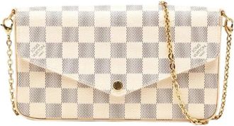 Louis Vuitton Pre-owned Clutches, female, White, Size: ONE SIZE Pre-owned Plastic Clutch