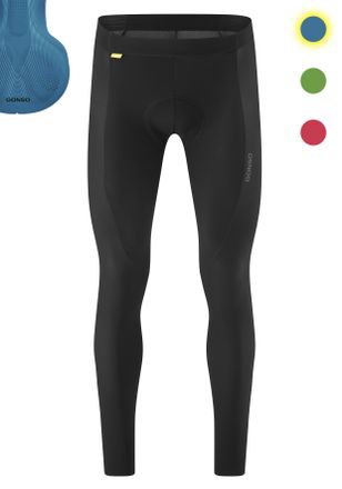 Gonso Fahrradhose GONSO Sitivo Tight M, Damen, Gr. 4XL, Normalgr&ouml;ssen, blau, 57% Polyamid, 28% Polyester, 15% Elasthan, Hosen Fahrradhose, Herren Radhose, R