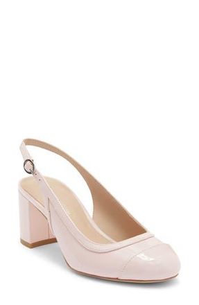 Stuart Weitzman Celina 60 Slingback Pump in Light Blush at Nordstrom Rack, Size 10.5