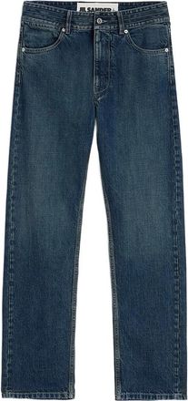 Jil Sander Regular Denim Broek - Heren - Regular Fit Jeans - Blauw - W33 - Denim - Jeans