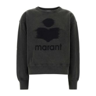 Isabel Marant Mobyli Sweatshirt - Dames - Sweatshirts - Grijs - 2XS - Katoen - Hoodies & sweatvesten