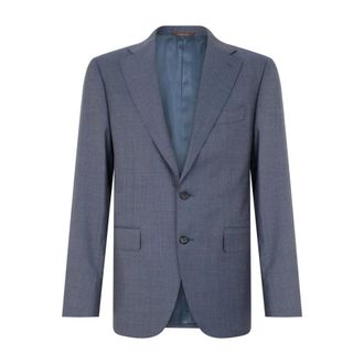 Canali Hombre, Chaquetas, Azul, Talla: XL