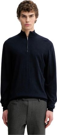 Les Deux Truien & Vesten, Heren, Blauw, S, Wol, Greyson Merino Knit