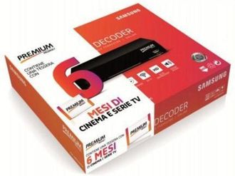 Samsung Mediaset Premium Smartdecoder Descodificador Para Televisor Sat&eacute;lite, Terrestre Hd Negro