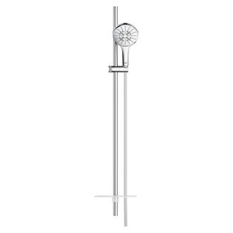 GROHE Rainshower SmartActive 130 Glijstangset - 90 cm - ronde handdouche - 3 straalsoorten - gladde handdouche - met zeepschaal - chroom