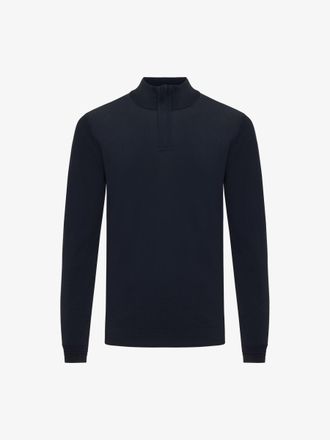 Genti Half zip | Donkerblauw